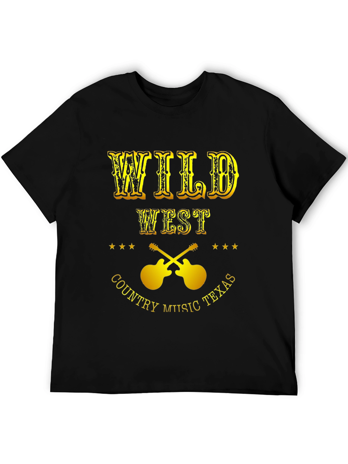 Wild West Country Music Texas Graphic Tee
