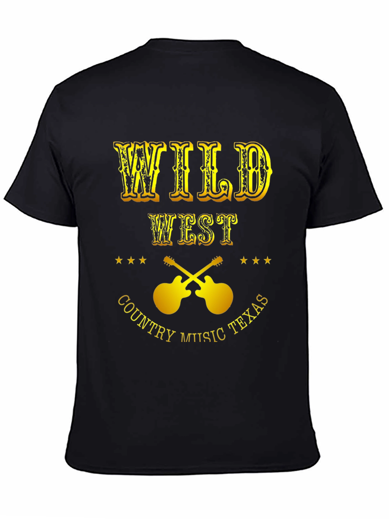 Wild West Country Music Texas Graphic Tee