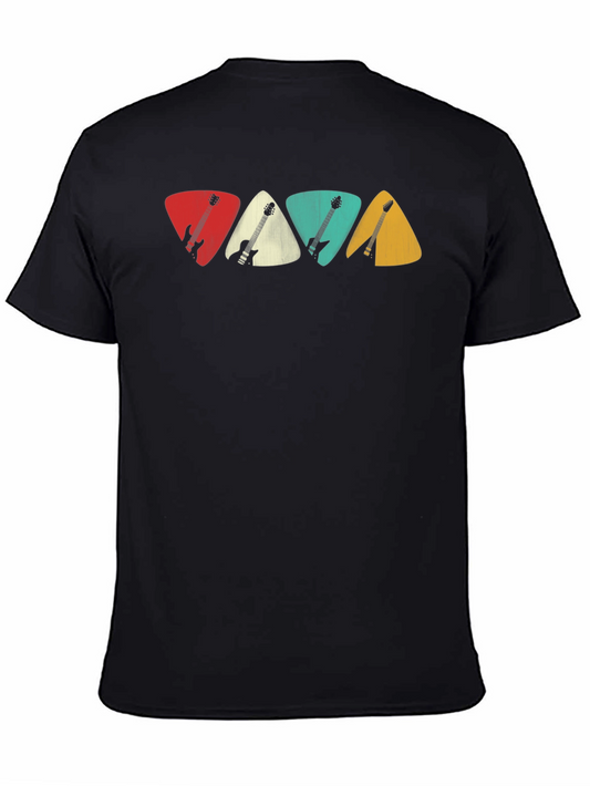 Guitar Pick T-Shirt: Musician Style