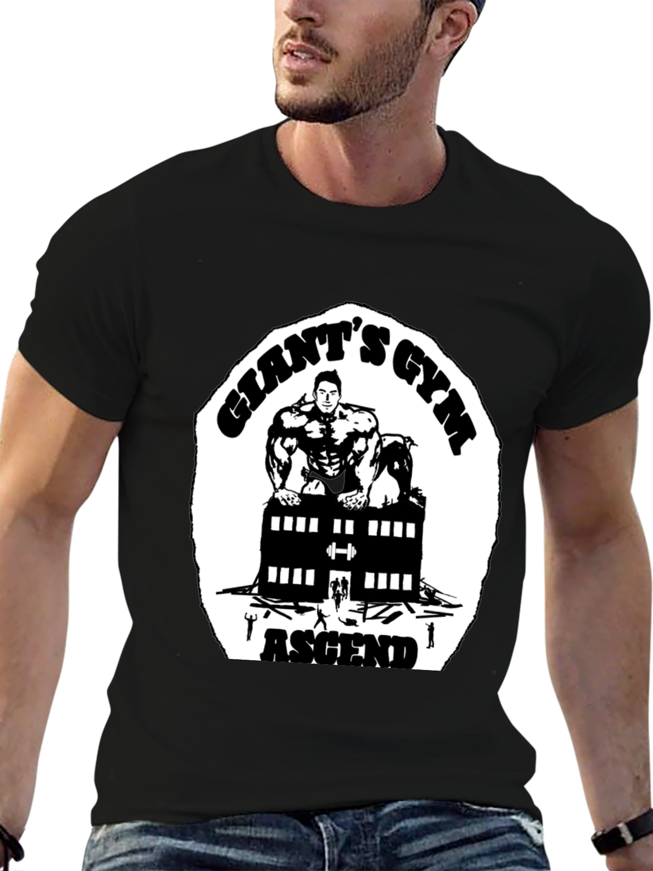 Giants Gym Ascend Black T-Shirt