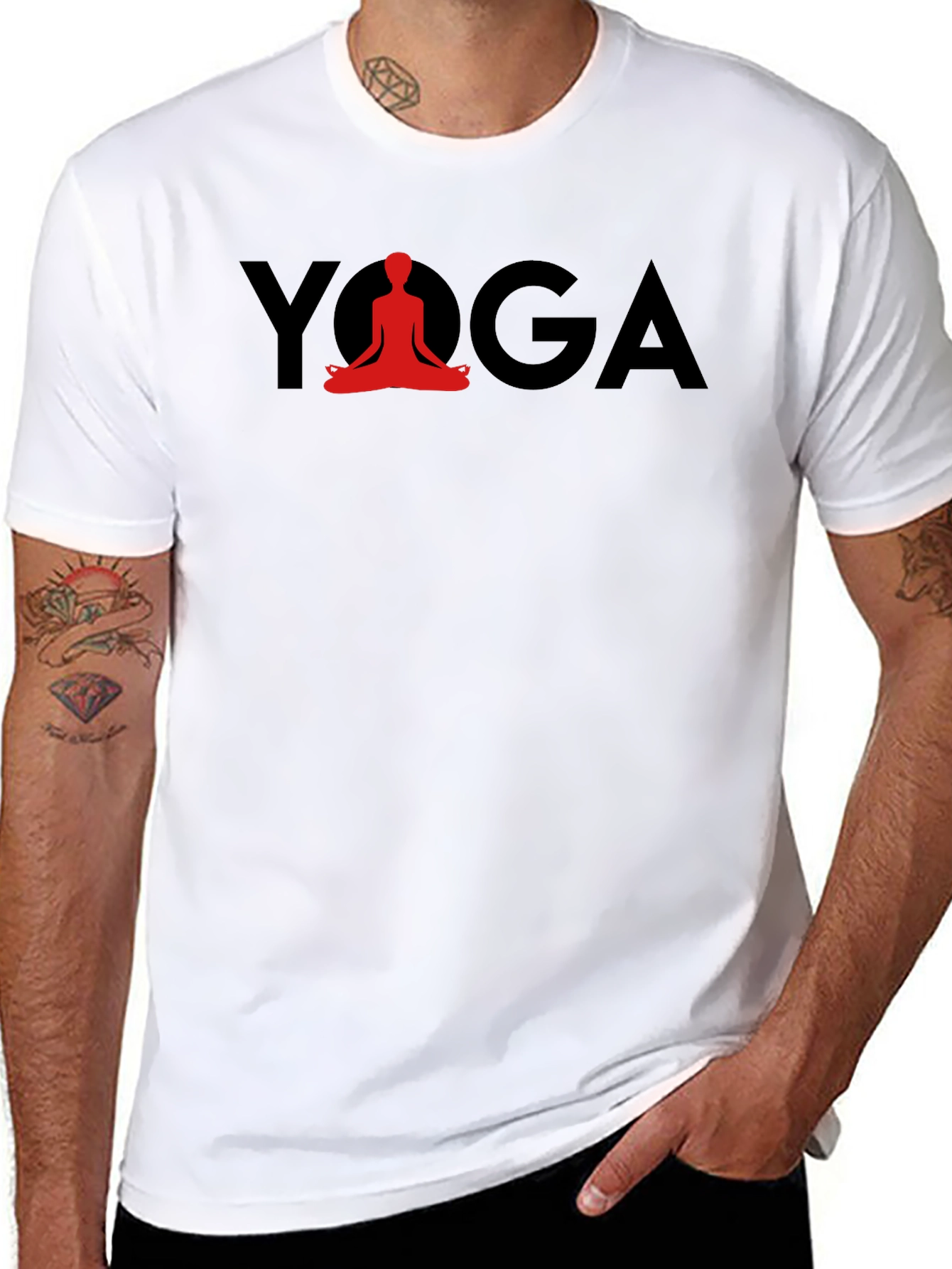 Yoga Meditation T-Shirt - Relaxed Fit