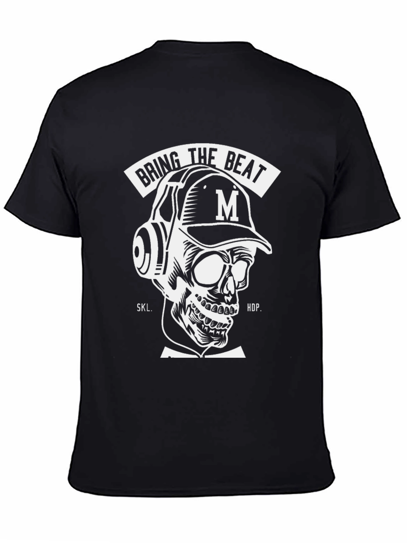 Bring the Beat Skull Graphic Tee