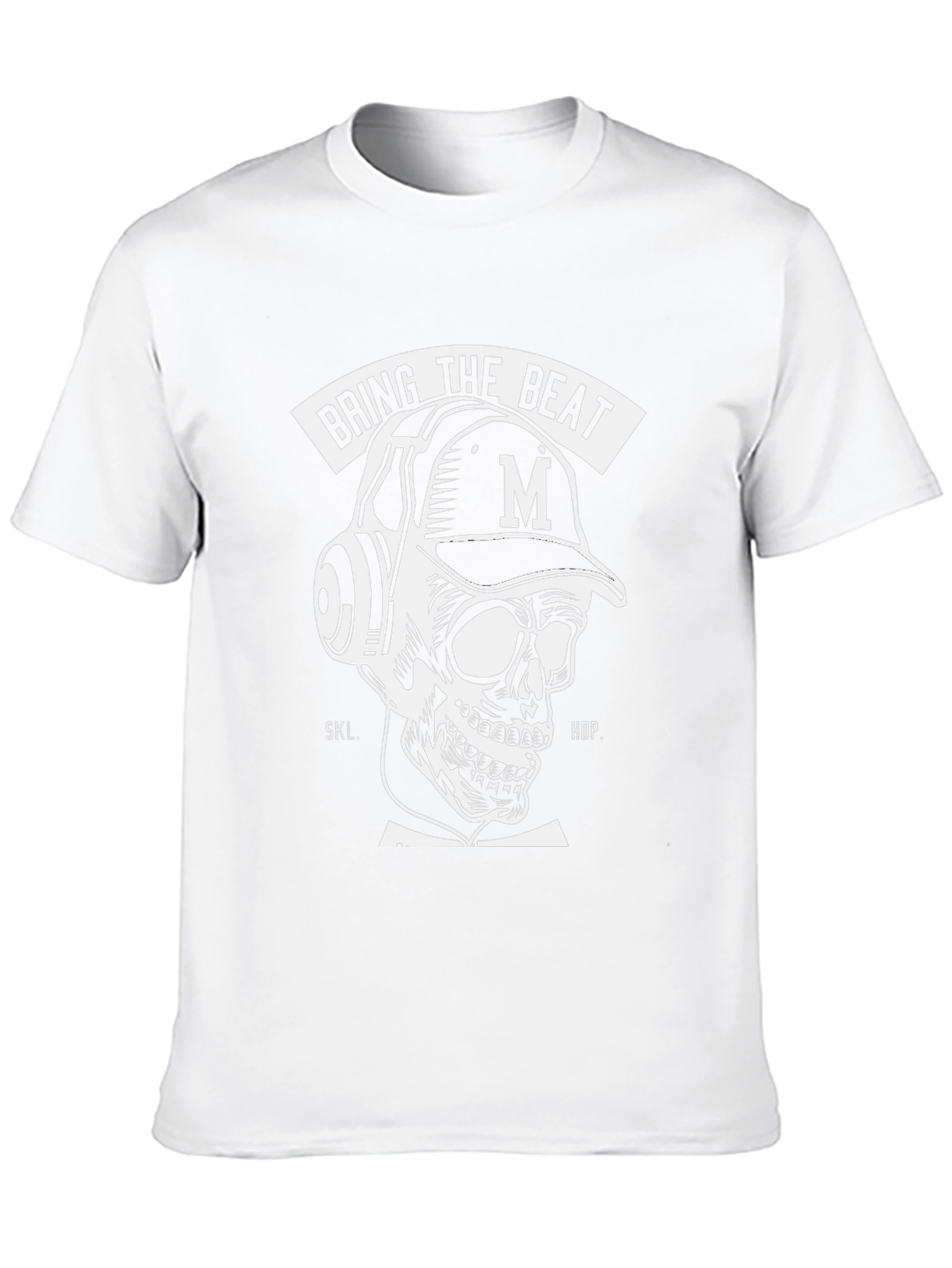 Bring the Beat Skull Graphic Tee
