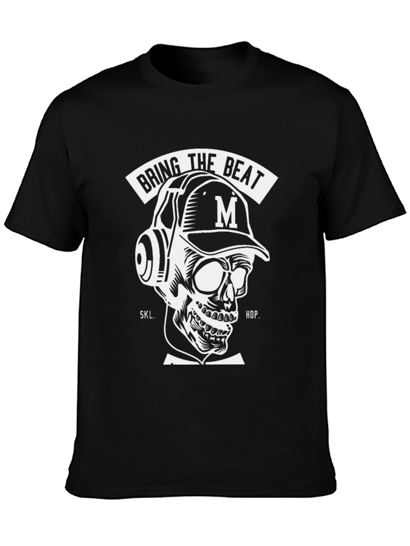 Bring the Beat Skull Graphic Tee