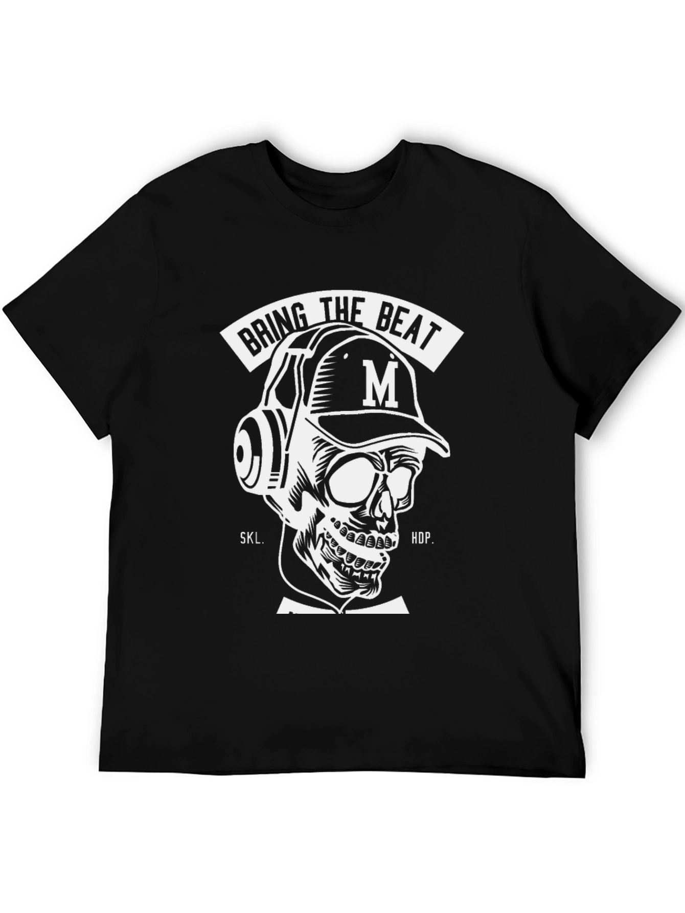 Bring the Beat Skull Graphic Tee