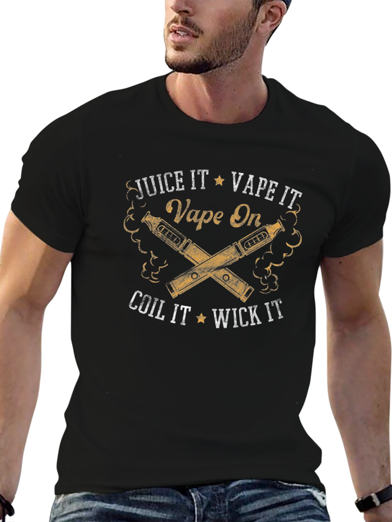 Vape On Graphic T-Shirt - Juice It Coil It
