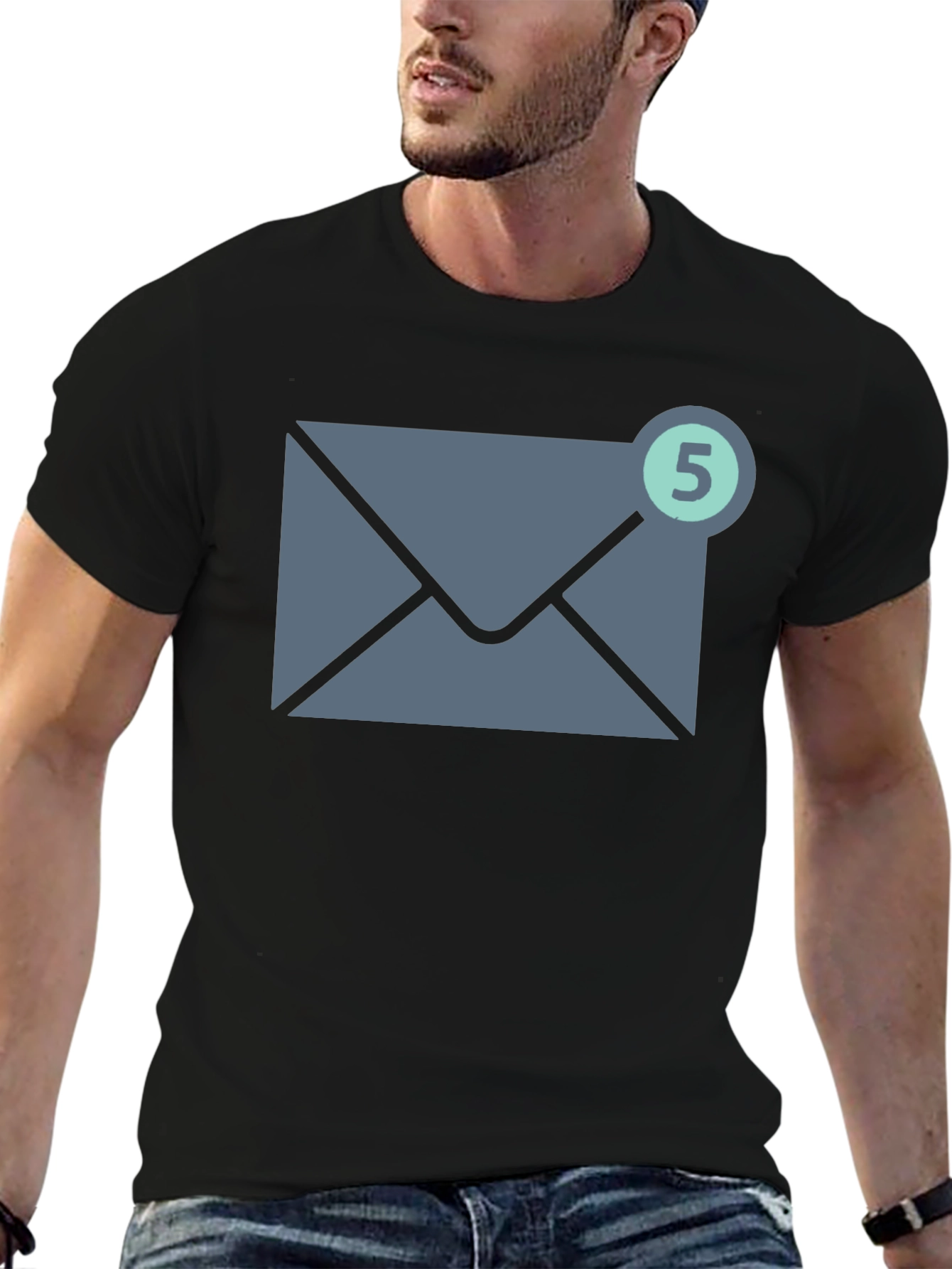 Email Notification T-Shirt - New Message Tee