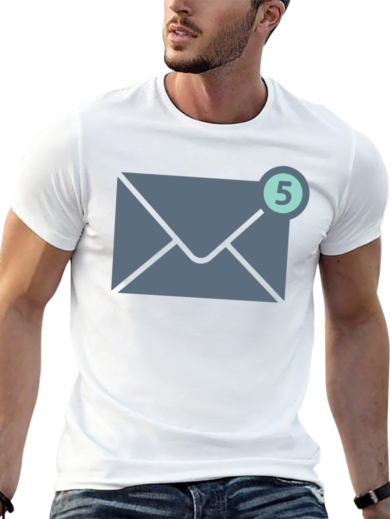 Email Notification T-Shirt - New Message Tee
