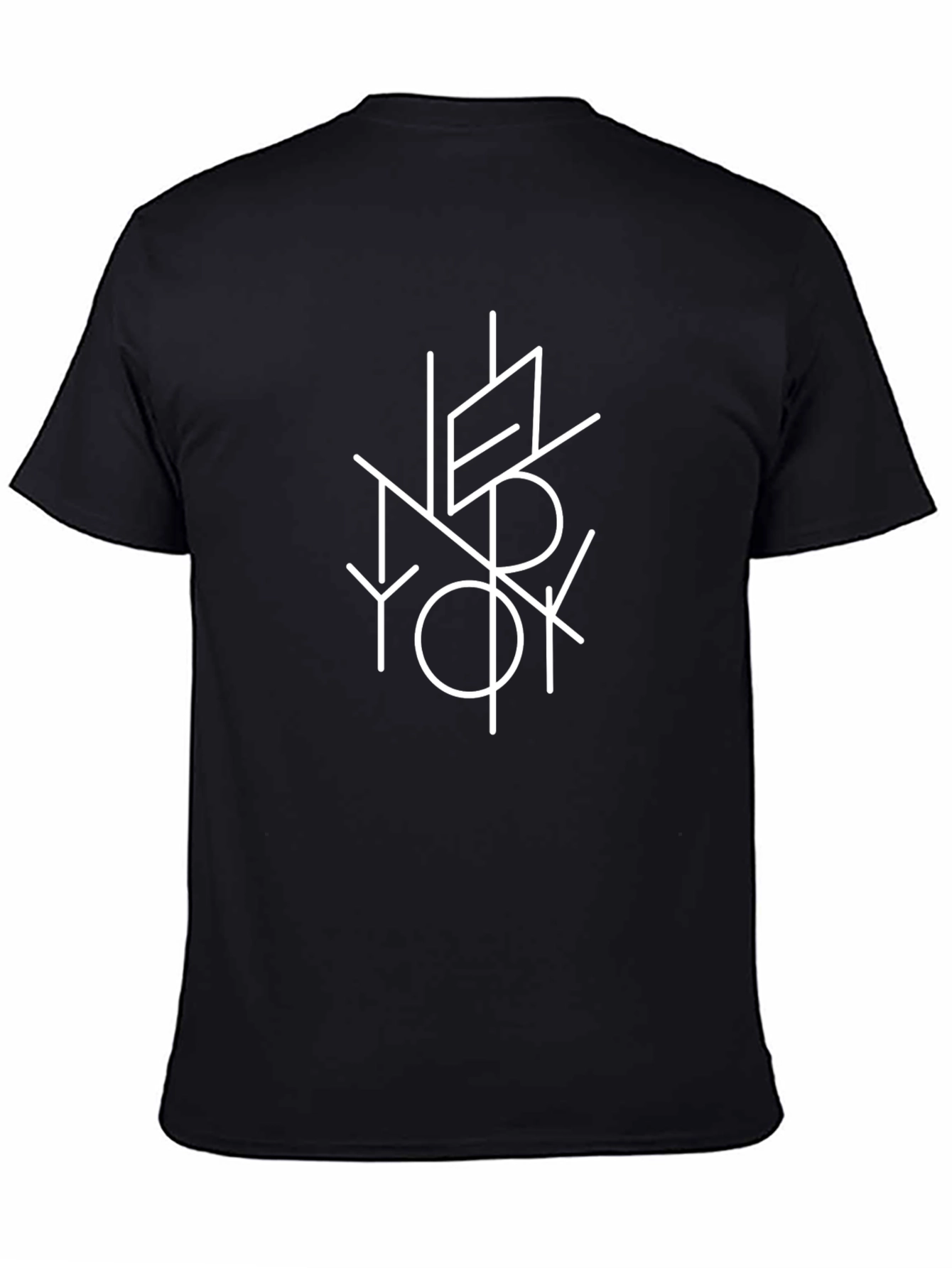 New York Geometric T-Shirt - Modern City Style