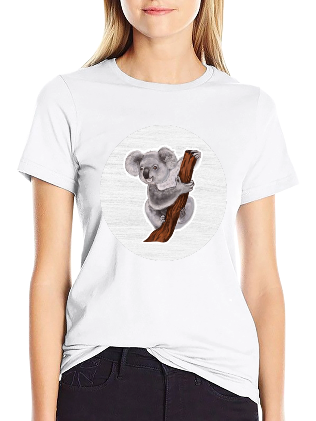 Koala Graphic Tee - Cute Animal T-Shirt