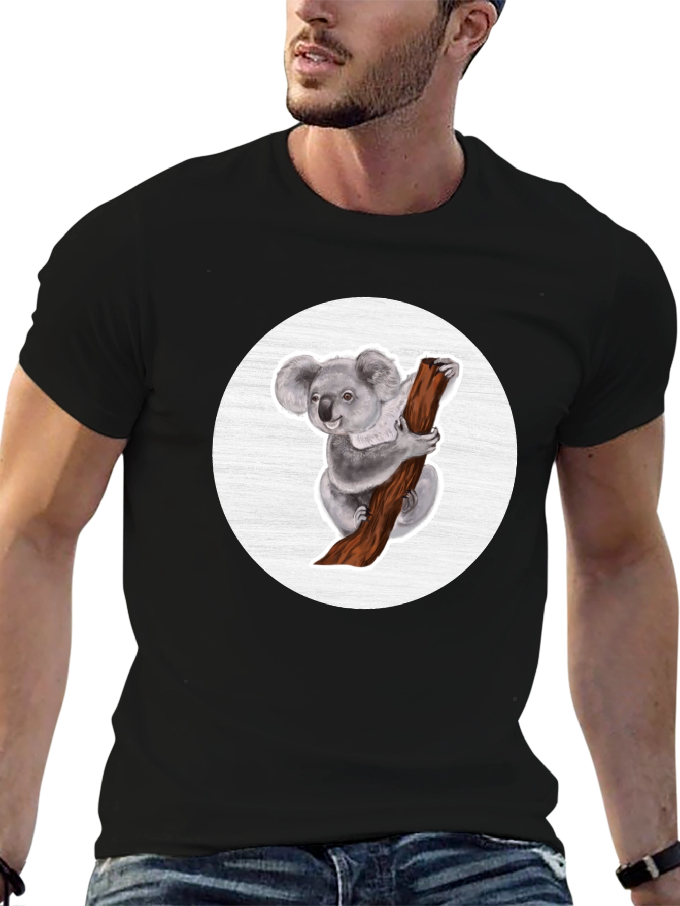 Koala Graphic Tee - Cute Animal T-Shirt
