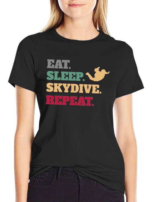 Eat Sleep Skydive Repeat T-Shirt