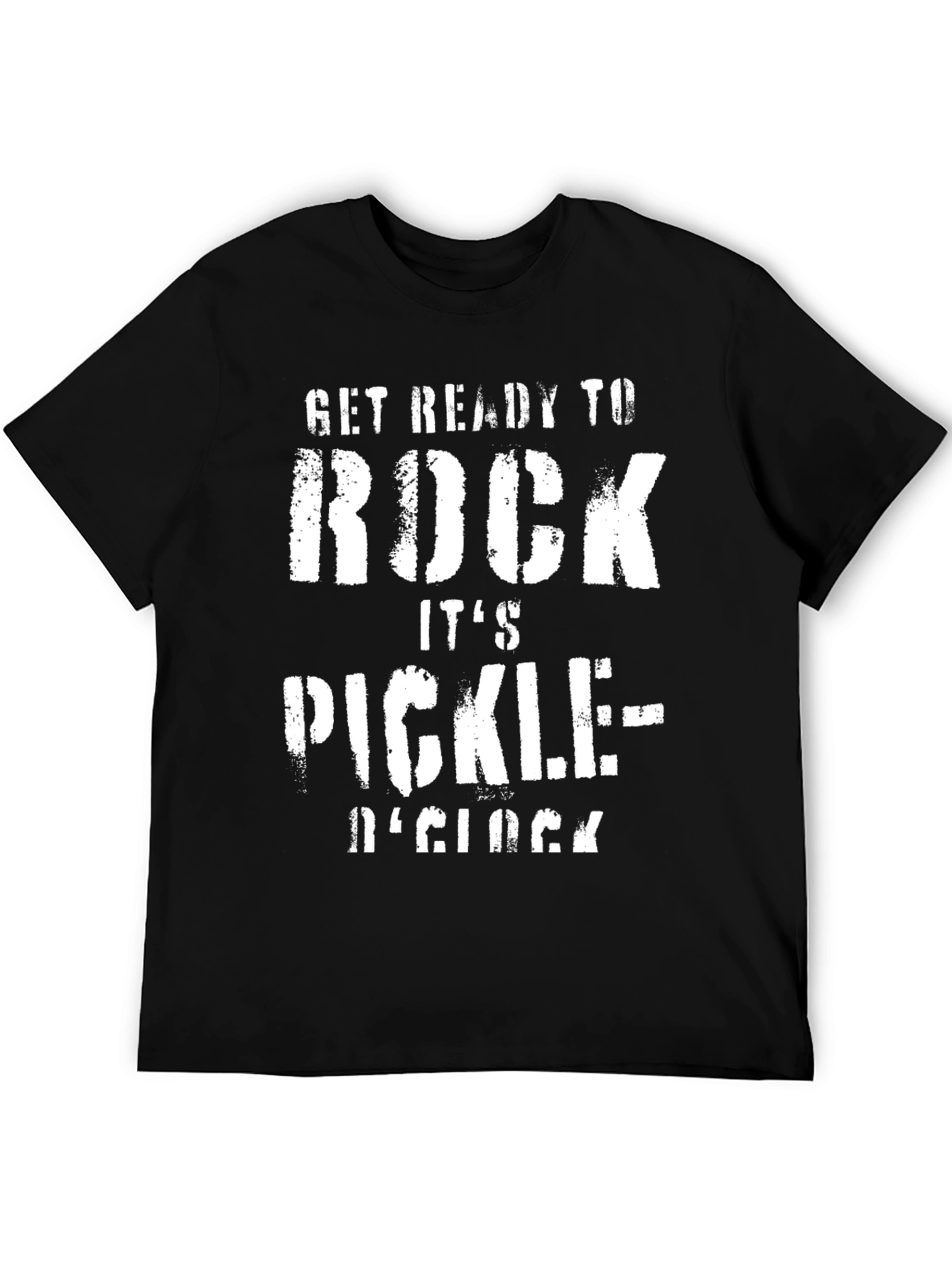 Get Ready To Rock Pickle OClock Graphic Tee