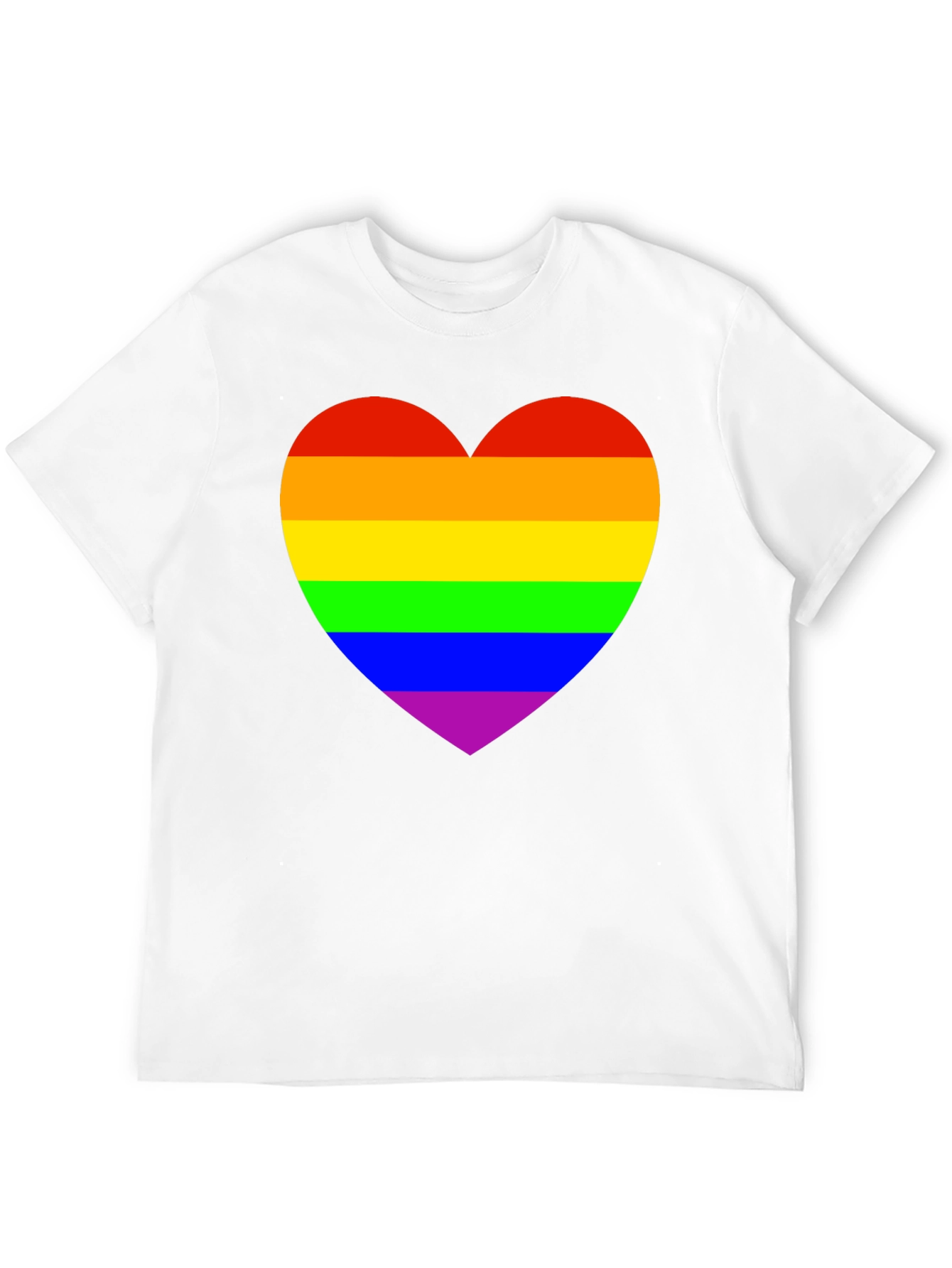 Rainbow Heart Pride T-Shirt