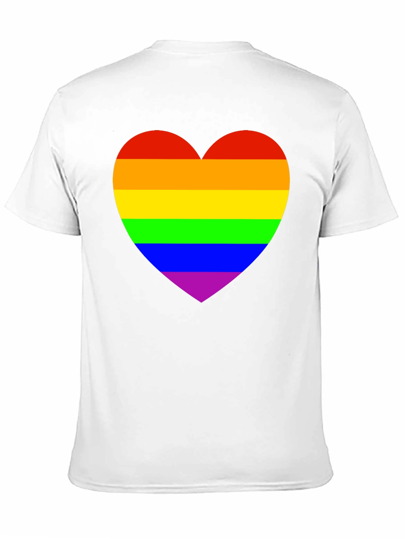 Rainbow Heart Pride T-Shirt
