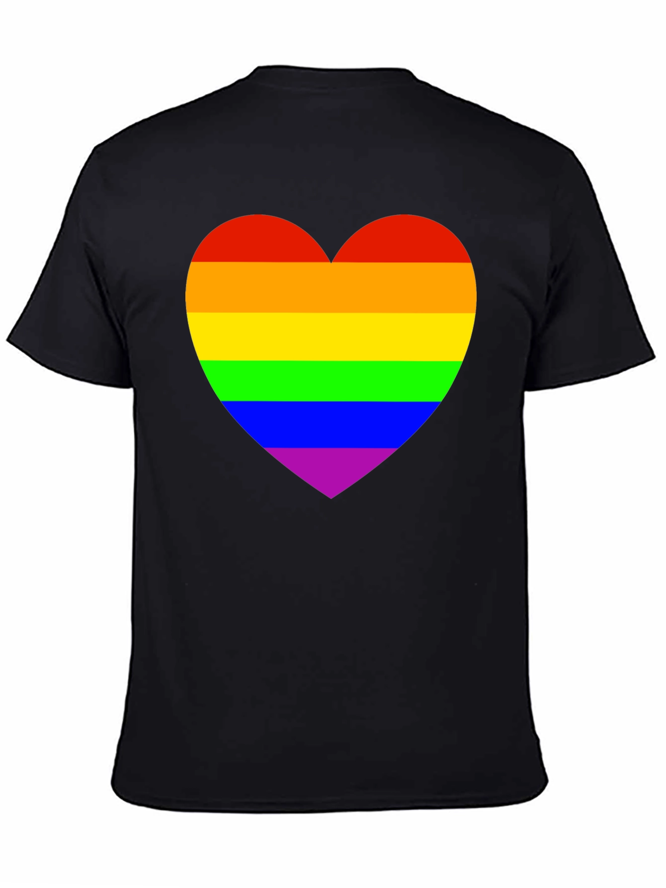 Rainbow Heart Pride T-Shirt