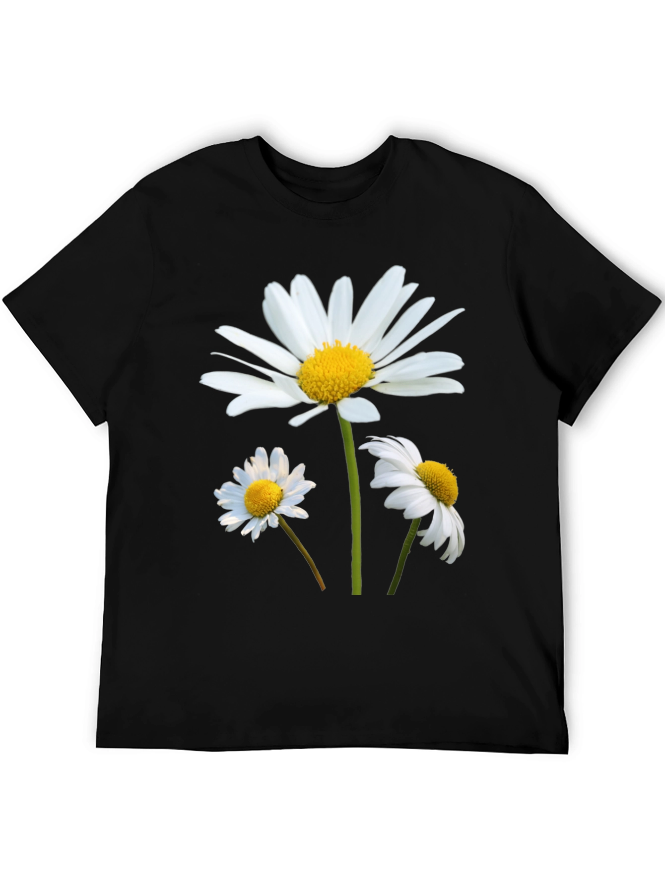 Daisy Flower T-Shirt - Soft Cotton Casual Tee