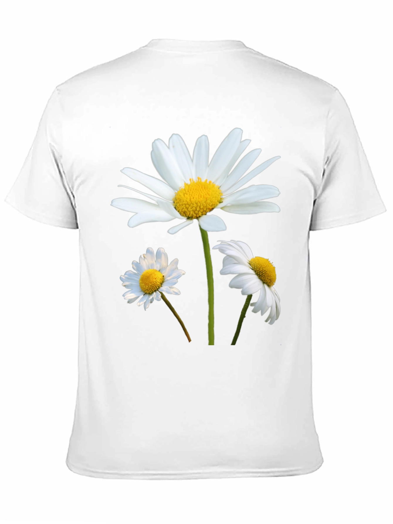 Daisy Flower T-Shirt - Soft Cotton Casual Tee