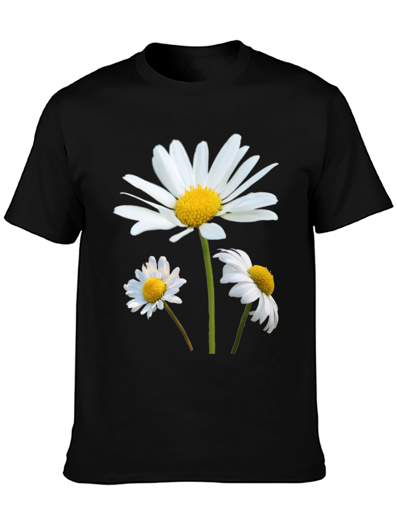 Daisy Flower T-Shirt - Soft Cotton Casual Tee