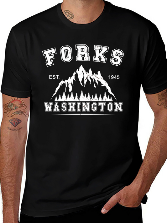 Forks Washington Graphic T-Shirt