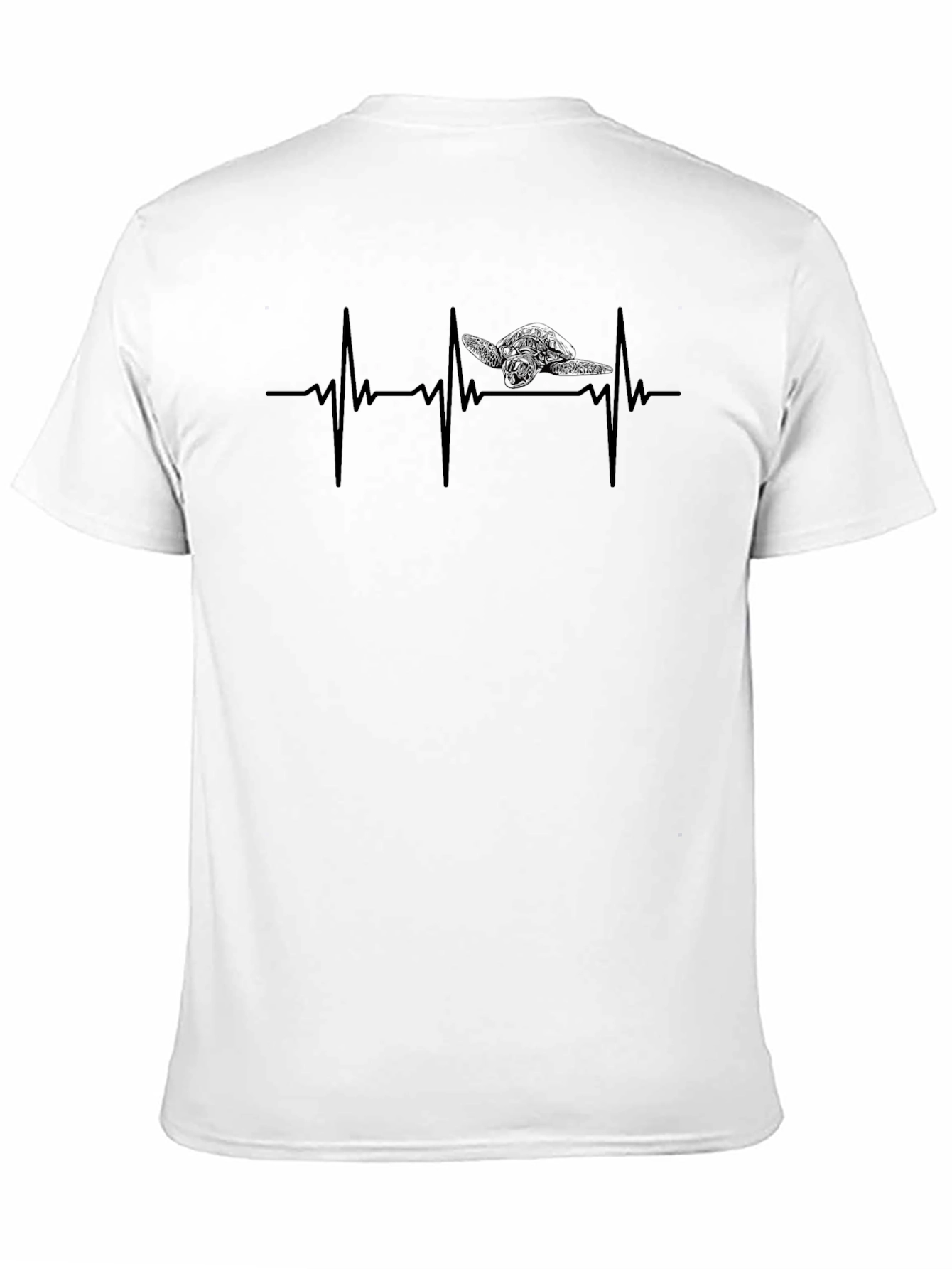 Turtle Heartbeat T-Shirt - Sea Life Design