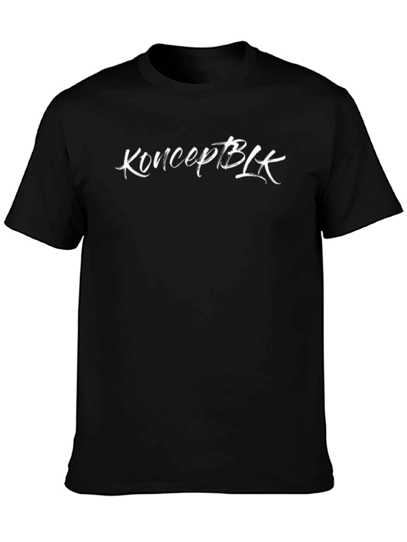 Koncept BLK Graphic T-Shirt - Stylish Black Tee