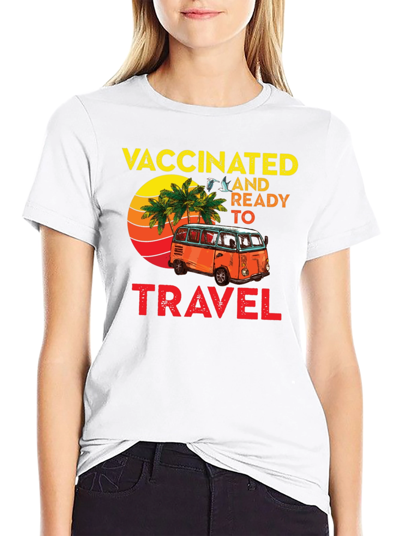 Vaccinated Ready to Travel T-Shirt