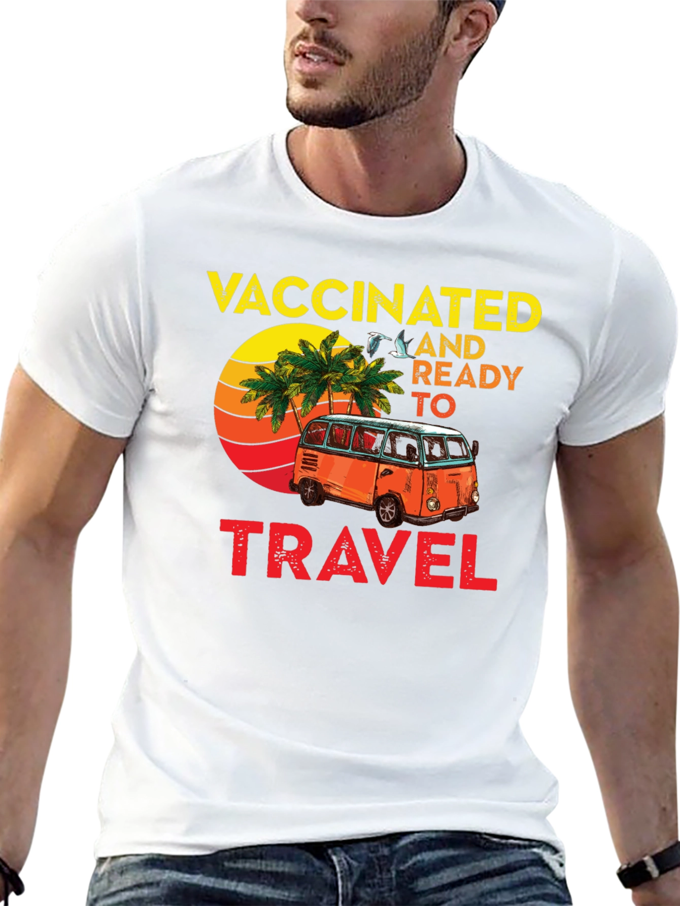 Vaccinated Ready to Travel T-Shirt