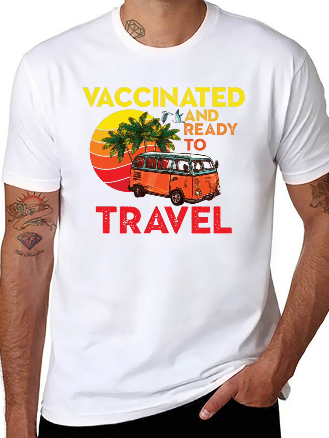 Vaccinated Ready to Travel T-Shirt