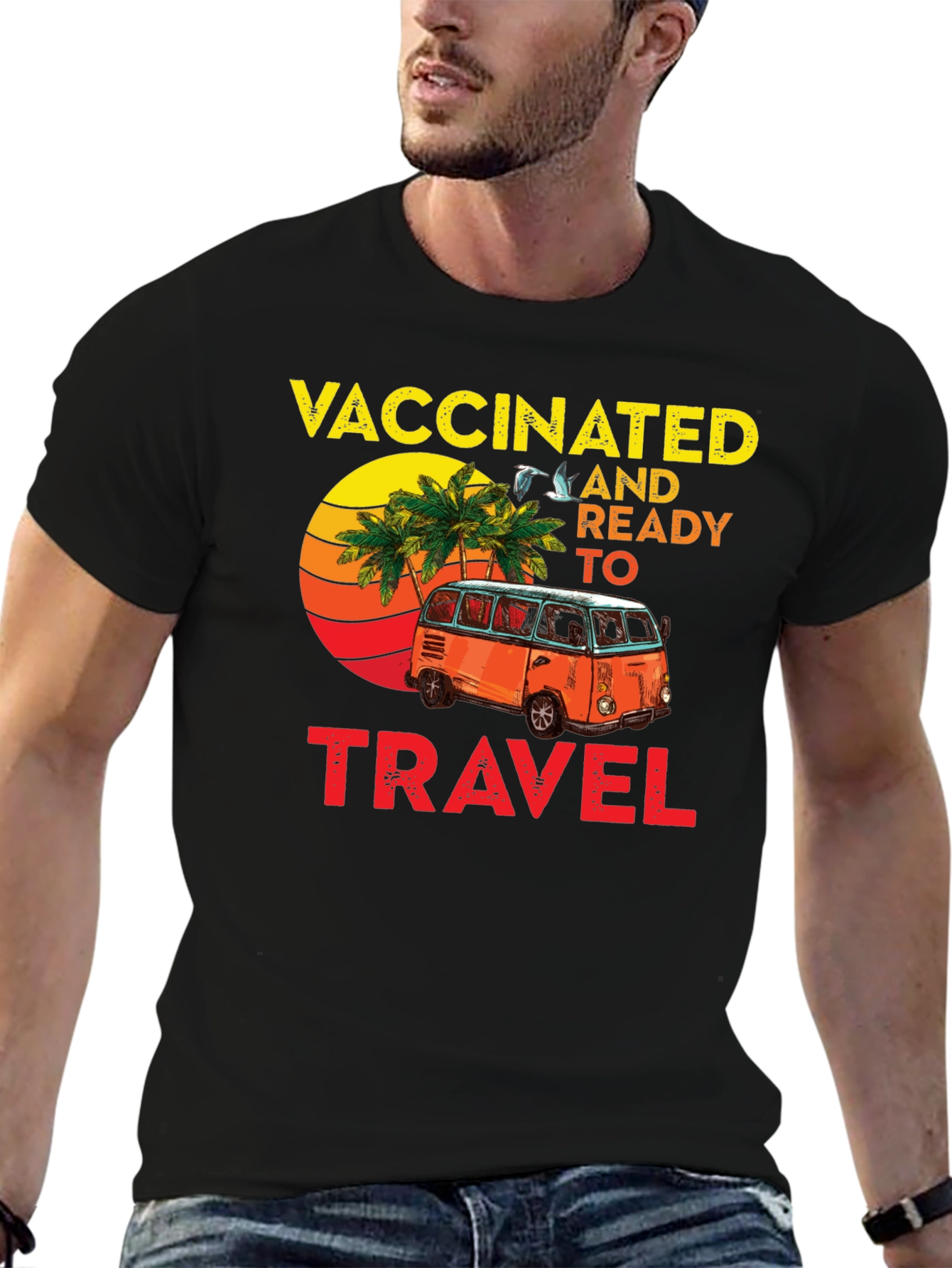 Vaccinated Ready to Travel T-Shirt