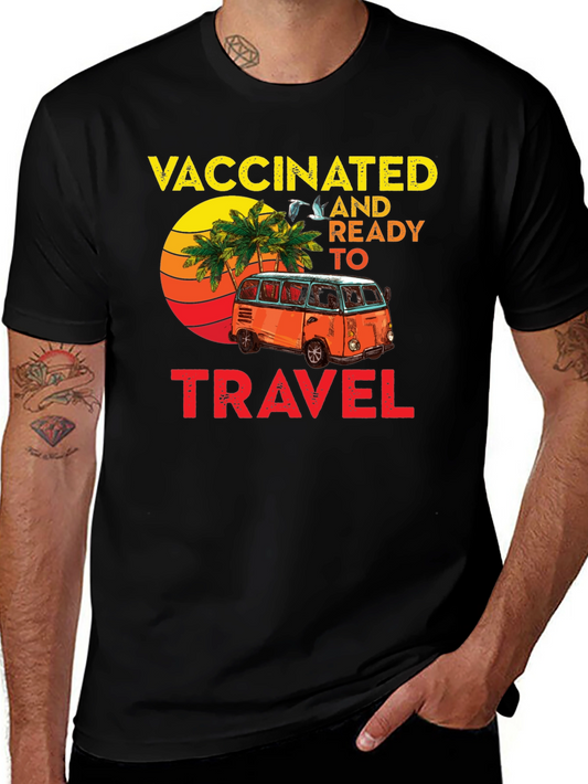 Vaccinated Ready to Travel T-Shirt