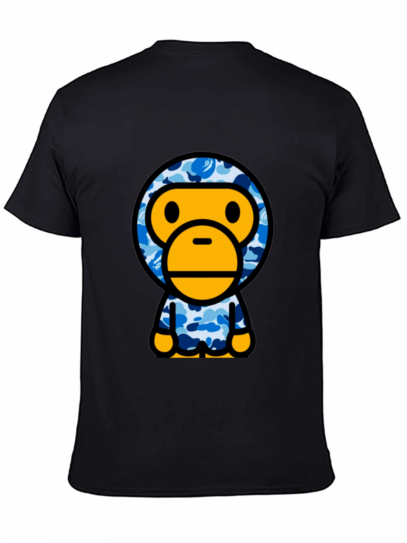 Bathing Ape Camo Monkey Graphic T-Shirt
