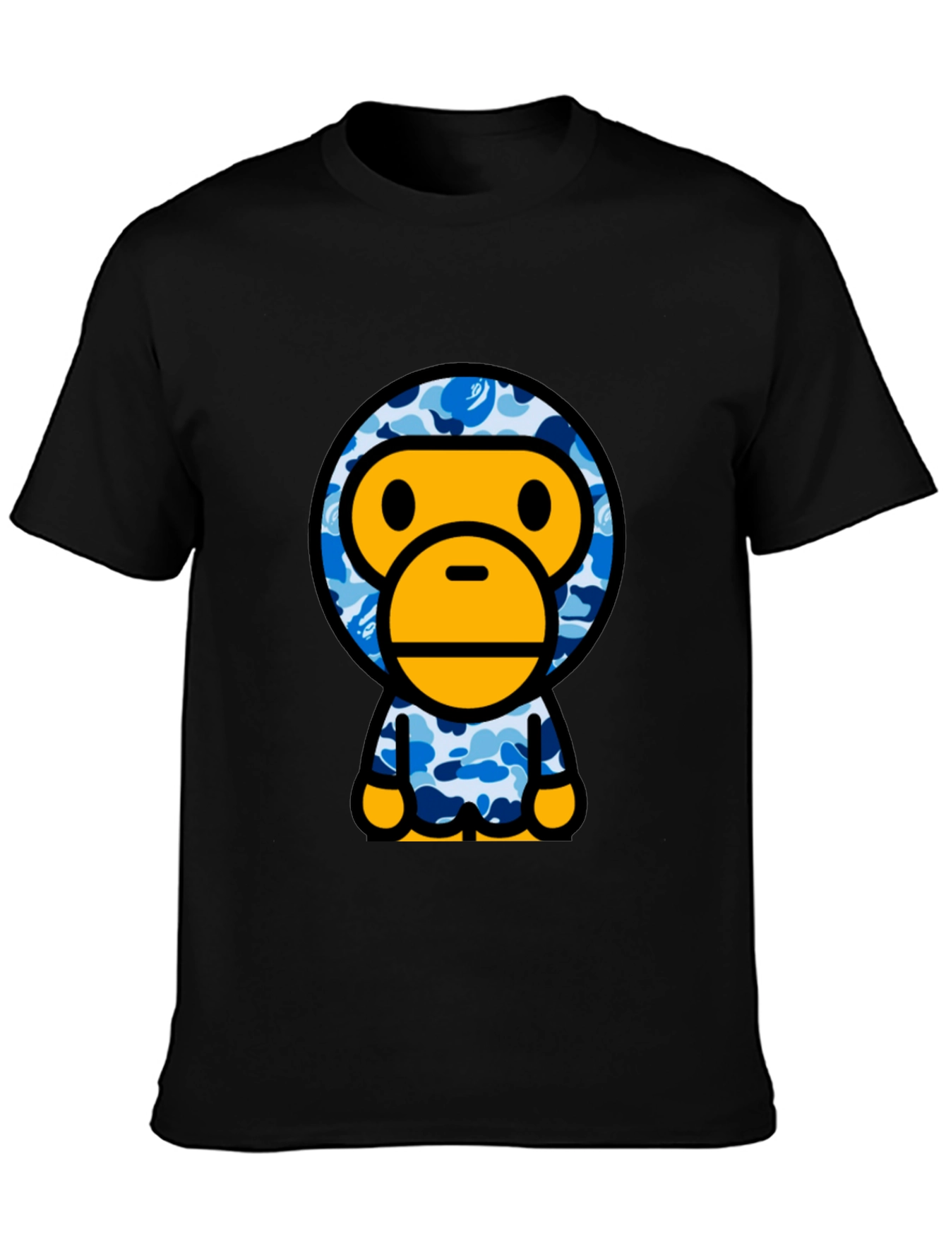 Bathing Ape Camo Monkey Graphic T-Shirt