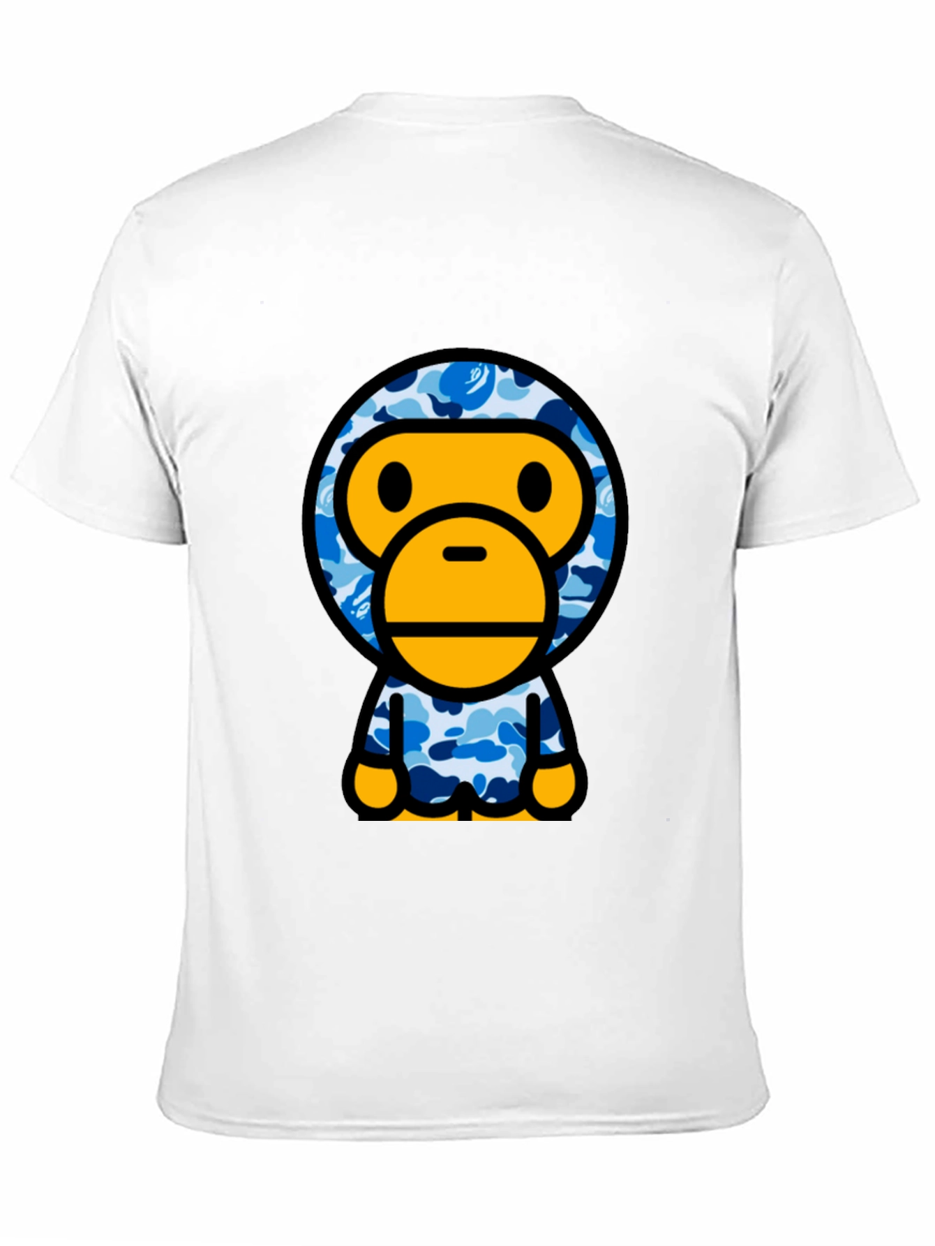 Bathing Ape Camo Monkey Graphic T-Shirt