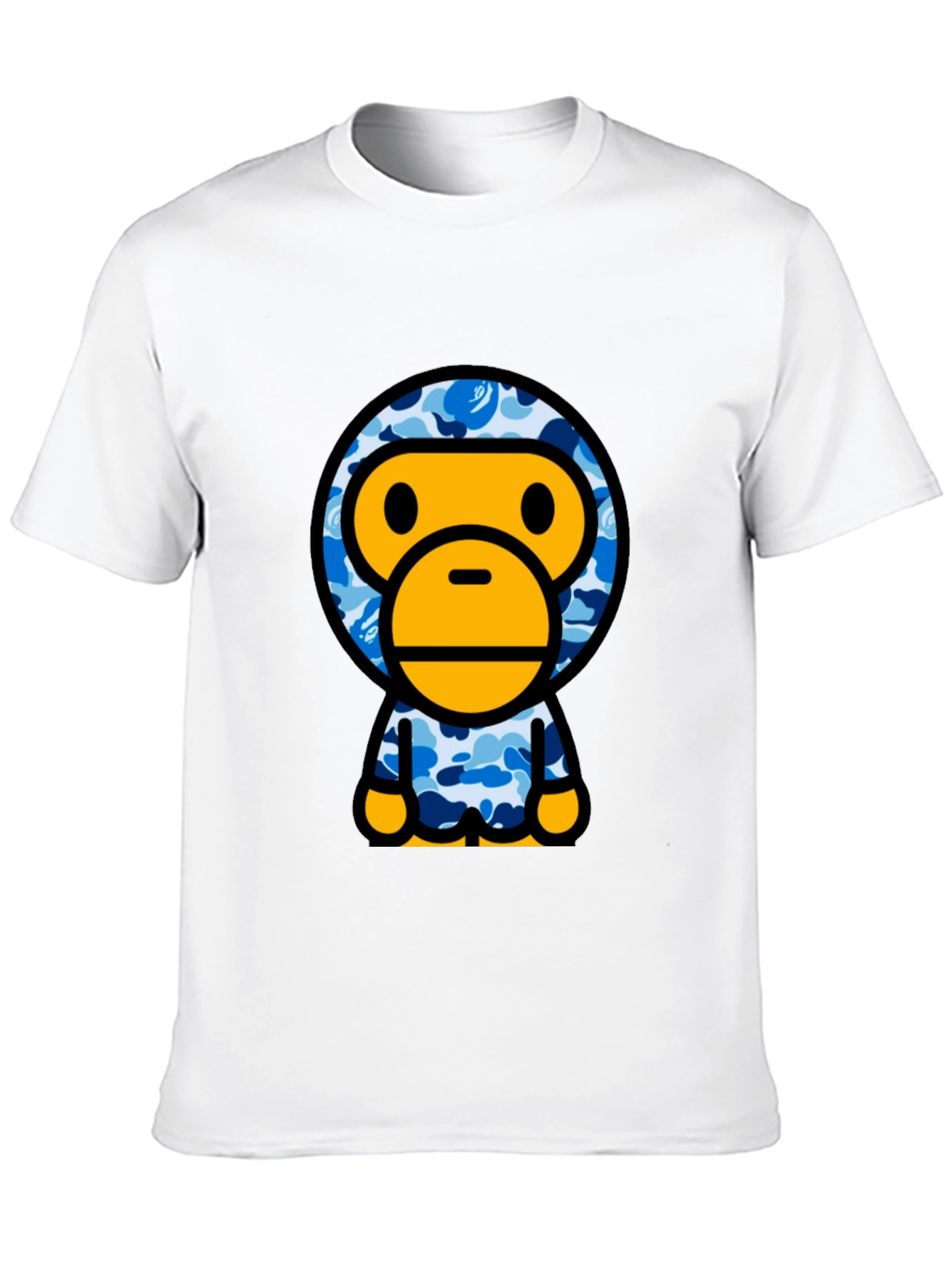Bathing Ape Camo Monkey Graphic T-Shirt