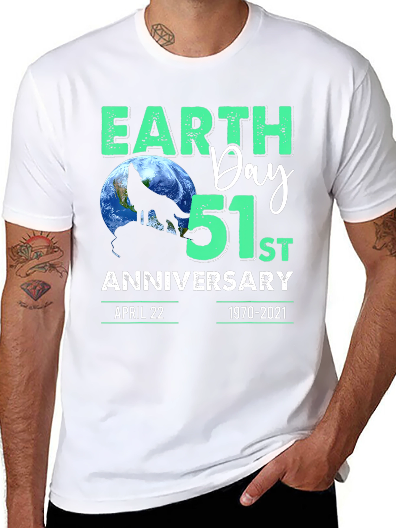 Earth Day 51st Anniversary Graphic Tee