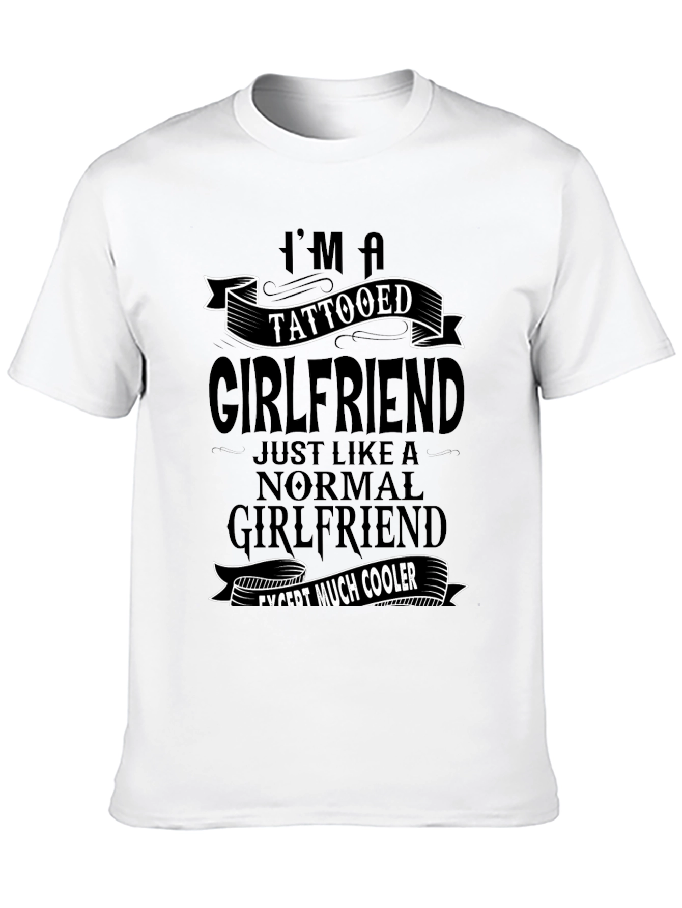 Tattooed Girlfriend Graphic T-Shirt