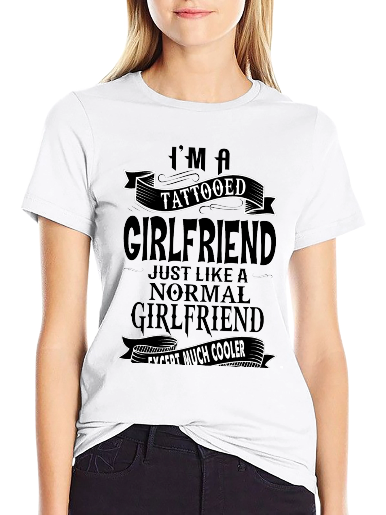 Tattooed Girlfriend Graphic T-Shirt