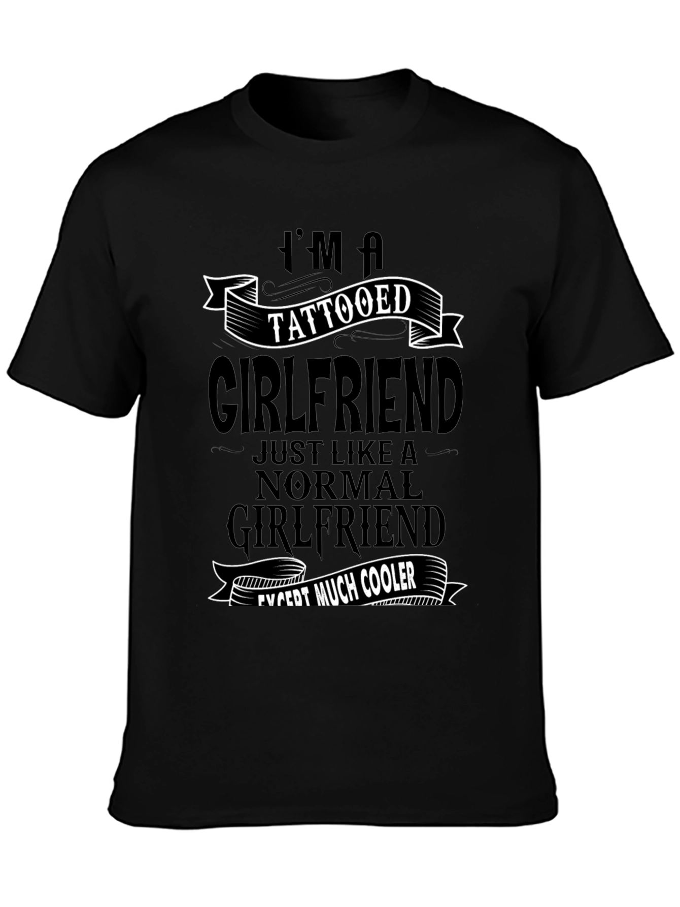 Tattooed Girlfriend Graphic T-Shirt