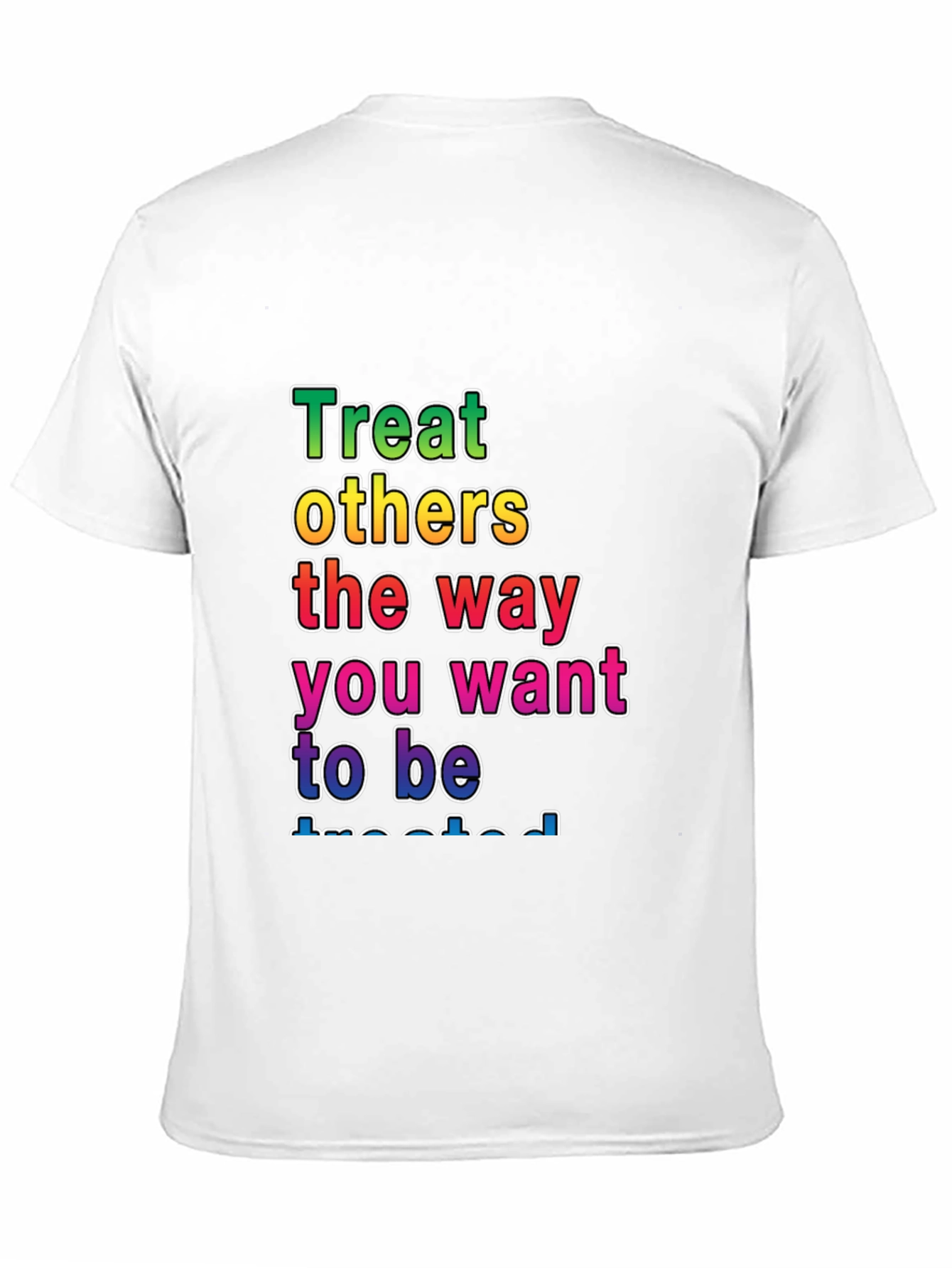 Treat Others Graphic Tee - Black