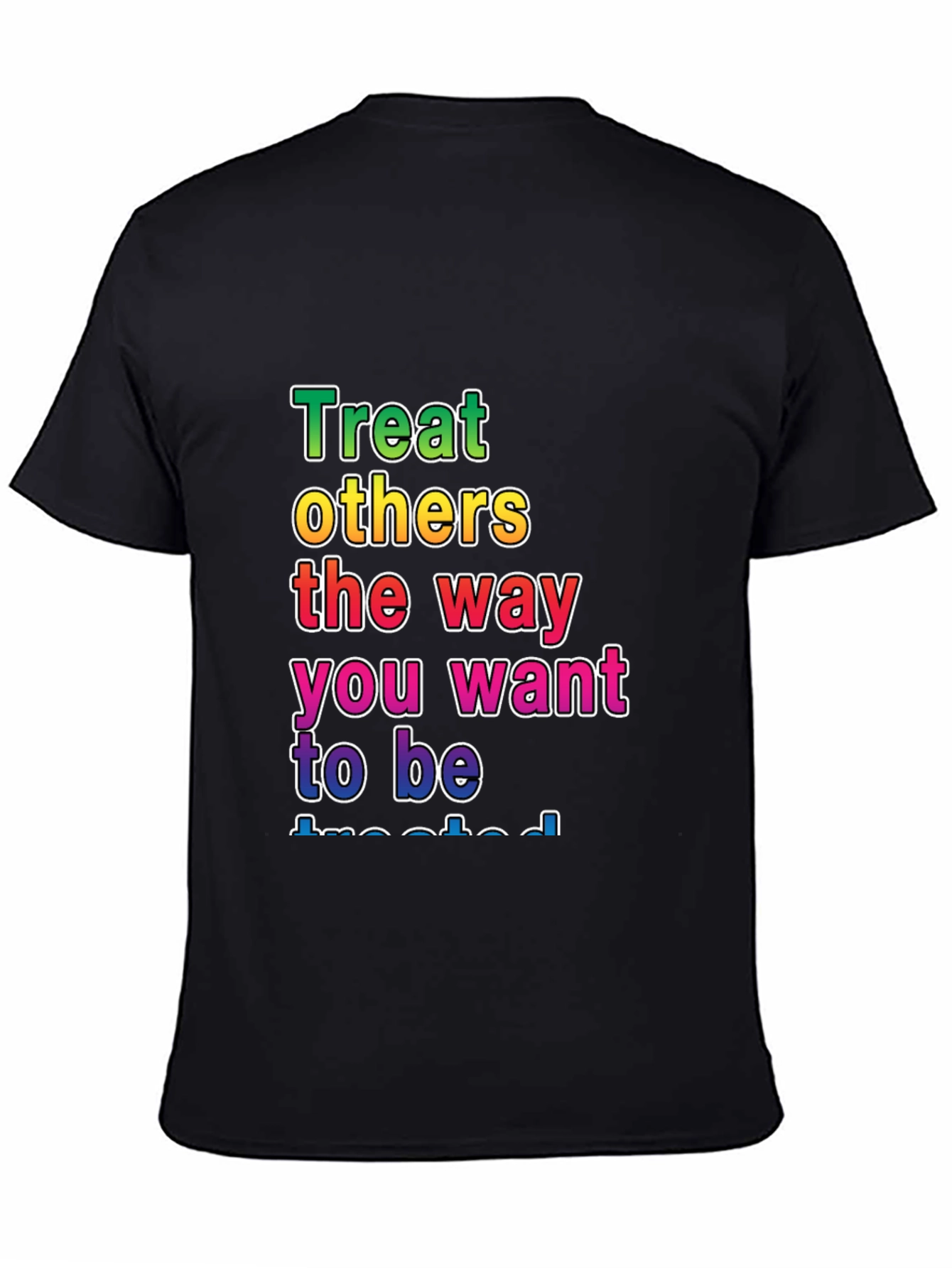 Treat Others Graphic Tee - Black