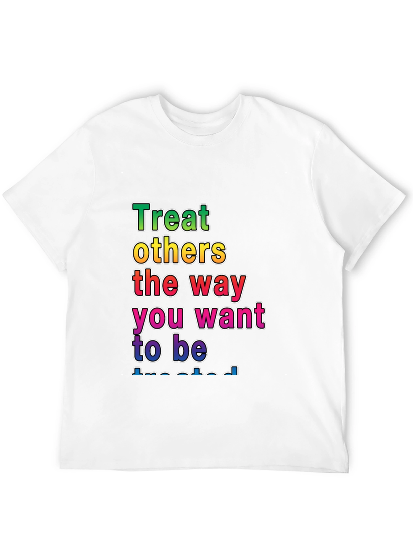 Treat Others Graphic Tee - Black