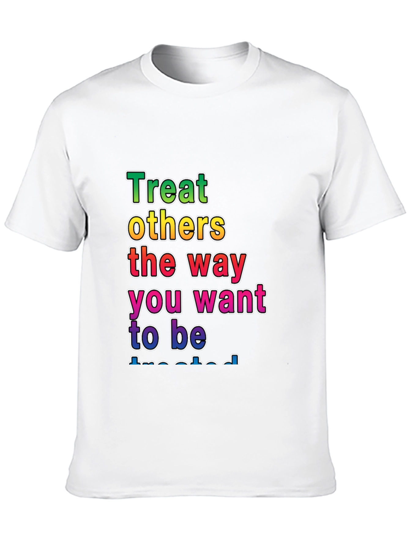 Treat Others Graphic Tee - Black
