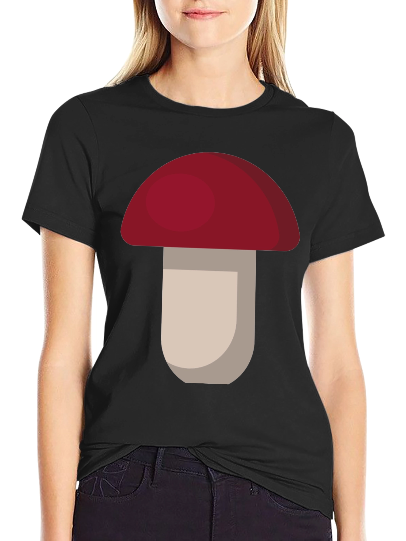 Mushroom Graphic Tee - Funky Casual Style