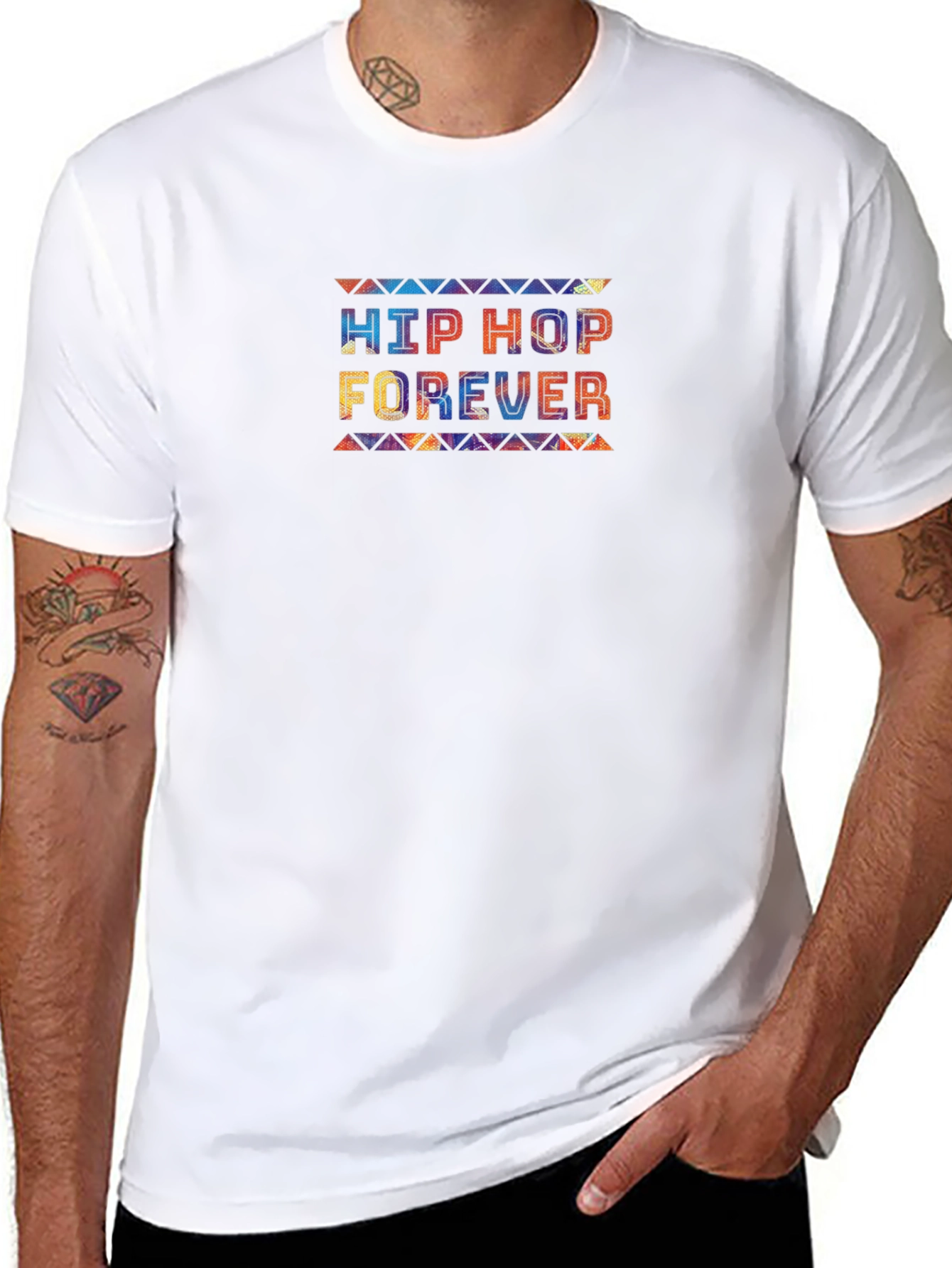 Hip Hop Forever Graphic T-Shirt