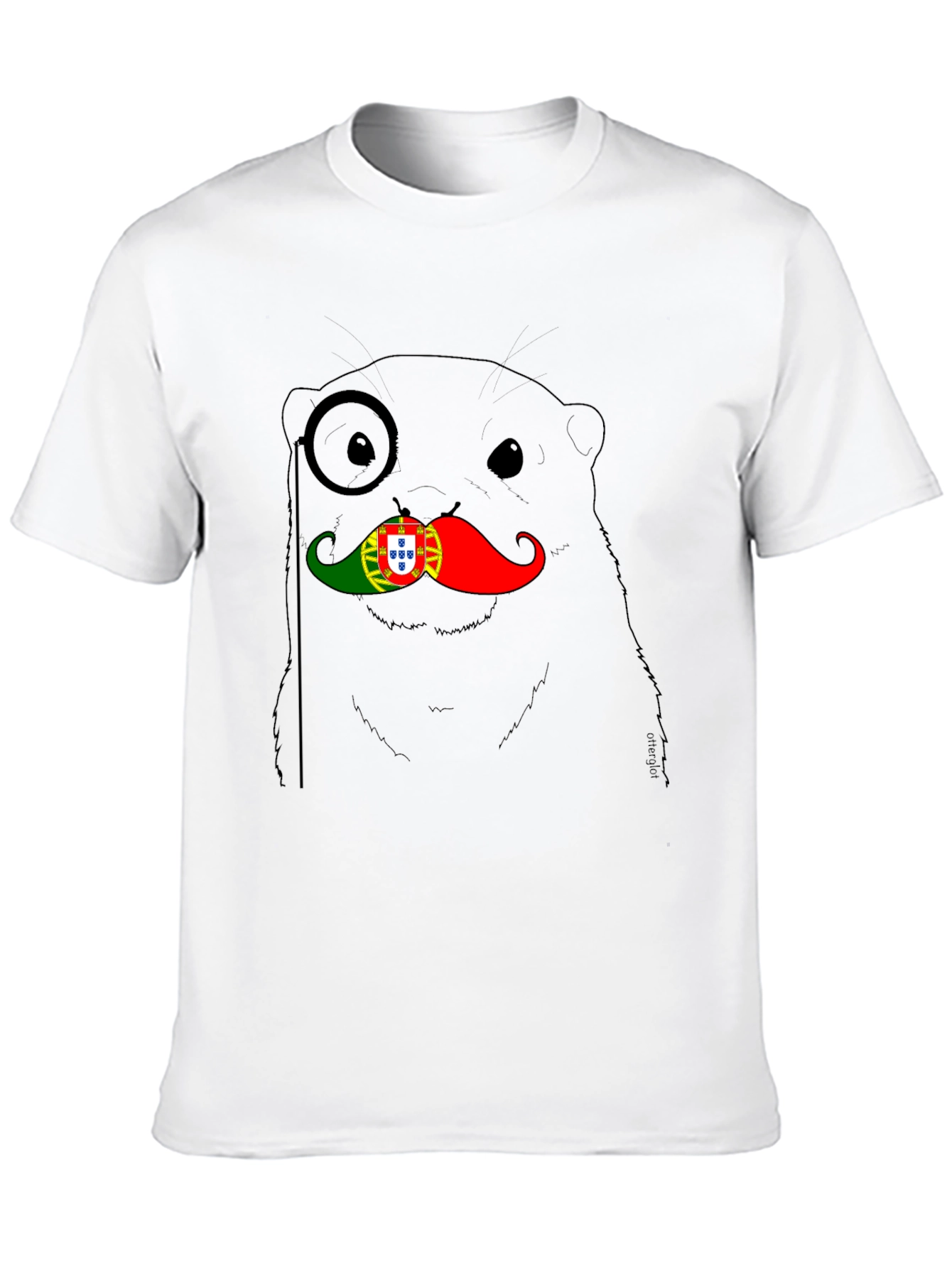 Portugal Otter Graphic T-Shirt