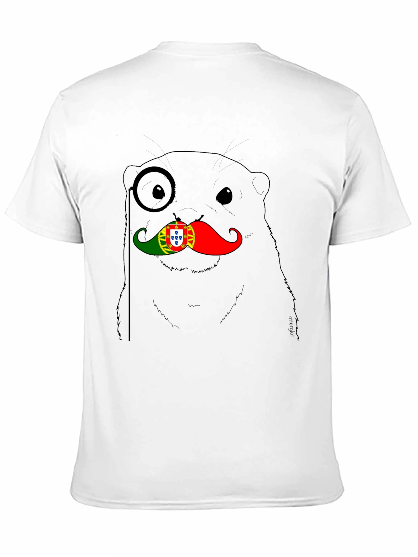 Portugal Otter Graphic T-Shirt