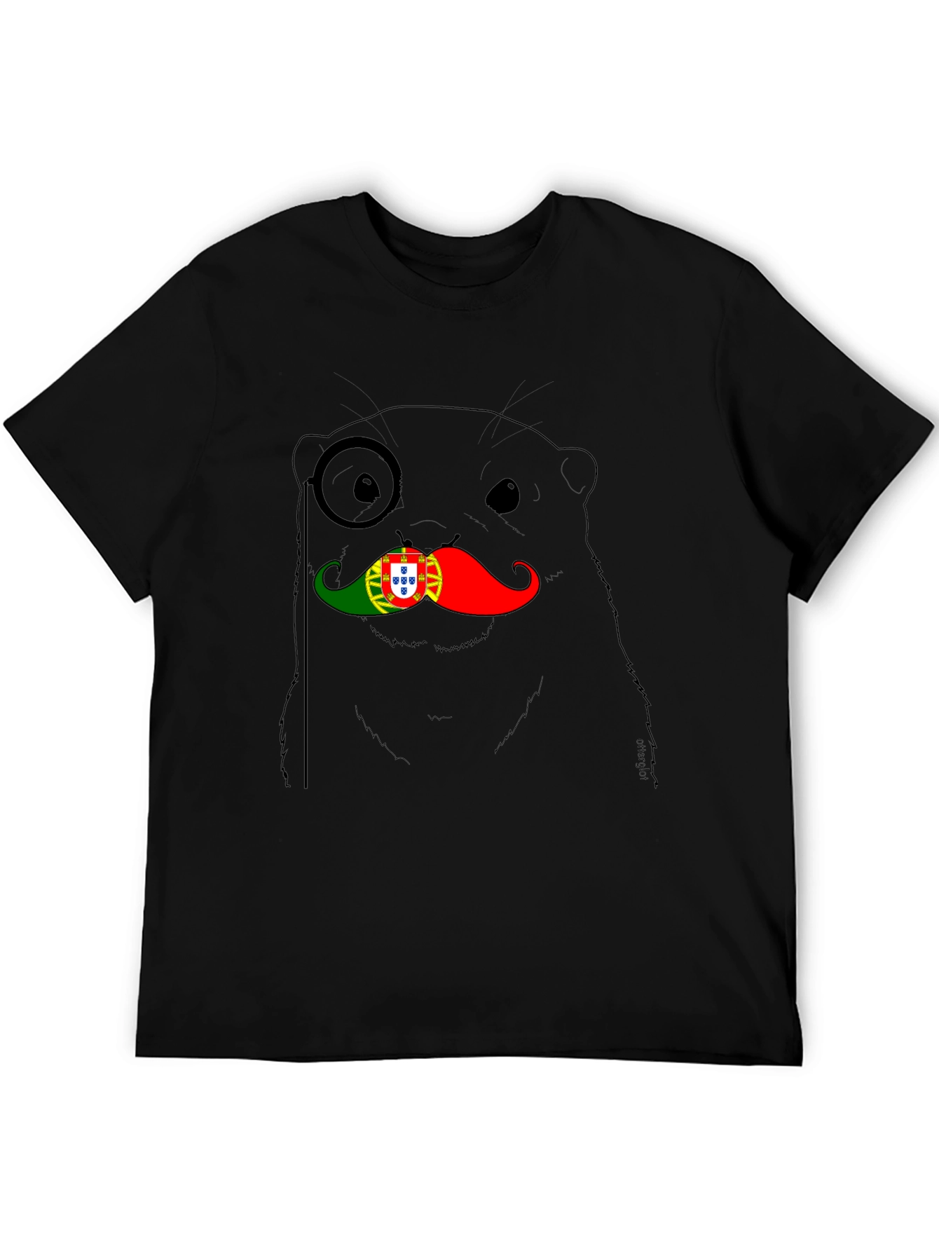 Portugal Otter Graphic T-Shirt