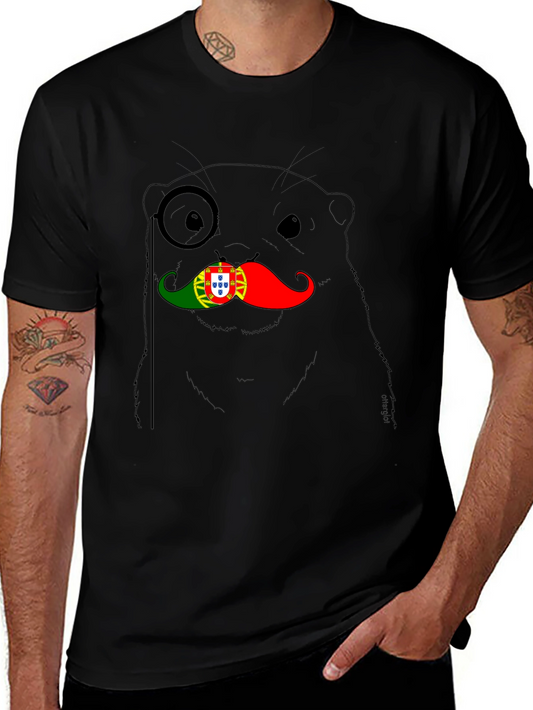 Portugal Otter Graphic T-Shirt