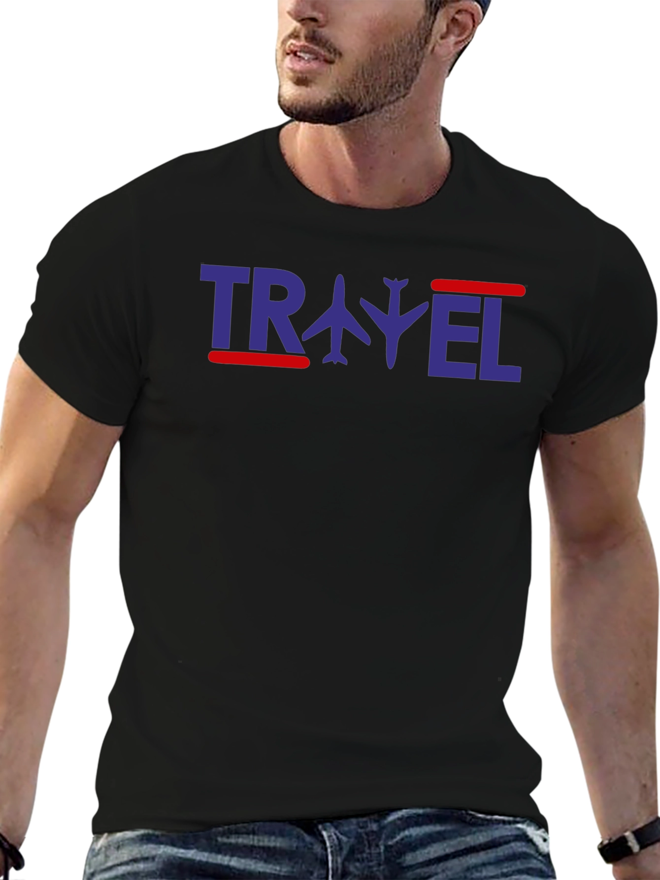 Travel Airplane T-Shirt - Adventure Awaits!